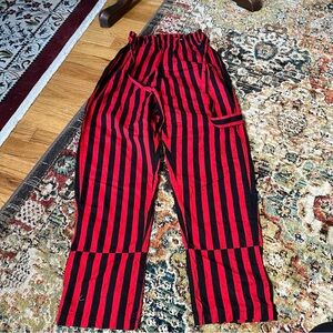 Striped pirate pants